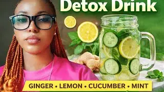 How to Make a Simple Detox Drink at Home (No Blender Needed) With Just Four Items.