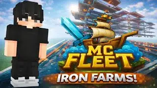 Biggest Iron Farm in MC Fleet 🤯 | Unlimited Iron!@GamerFleet