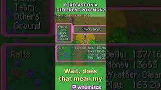 When you Trace a unique ability... #pokemon #mysterydungeon #purityforest