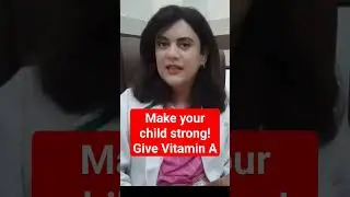Make your child strong!Give Vitamin  A #viral #vitamin #pneumonia