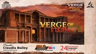 AFTERNOON SERVICE || SIS. CLAUDIA BAILEY || FAITH ON THE VERGE OF ETERNITY || JAN. 24, 2026