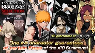 5 STEPS Thousand-Year Blood War SELECTION | Bleach Brave Souls #bbs