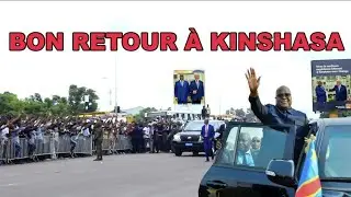 RDC :  RETOUR &Agrave; KINSHASA FATSHI B&Eacute;TON L'HOMME DU MOMENT BAKO MESANA