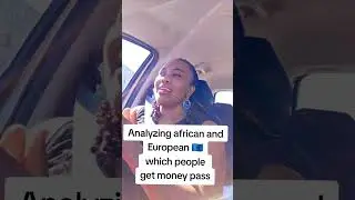 Analyzing african and European 🇪🇺 which people is living their life and which people is struggling t