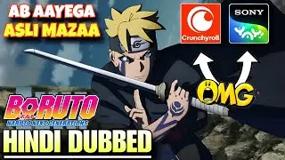 Boruto Hindi Dub Release Date | Sony Yay | Crunchyroll IN | Factolish