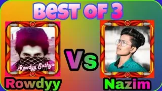 🤞 Rowdyy Vs Nazim & Javed || Hard match || Carrom Disc Pool Miniclip 🤞