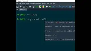 Degree Sequence of a Graph or not (in 30 seconds using python-networkx)|Graph Theory|Discrete Maths