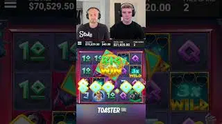 HOW MUCH DID WE CASHED ON THIS SLOT? #stake #toasteroriginal #stakeoriginals #slots #fyp #stake