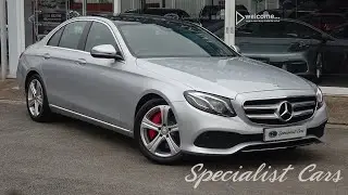 Mercedes Benz E350D SE Premium Plus Auto 4dr. Iridium Silver metallic.Umesh Samani Specialist Cars