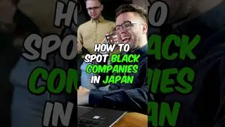 How To Spot A Black Company In Japan