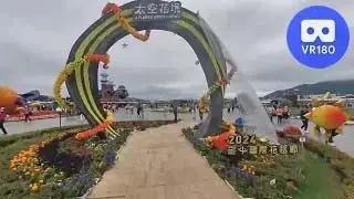 Taichung International Flower Carpet Festival 2024 臺中國際花毯節2024 01. A VR180 Virtual Experience