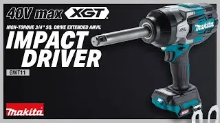40V max XGT&reg; 4‑Speed High‑Torque 3/4