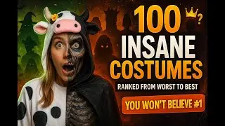 We Ranked 100 Halloween Costumes And #1 is INSANE 🤯