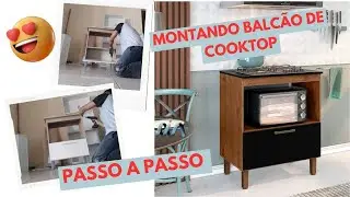 MONTANDO BALCÃO DE COOKTOP