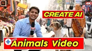 &ldquo;AI से बनाओ Animals Video | 4K Realistic Pet & Street Animals AI Video Create Tutorial&rdquo;#video#ai2025