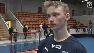 Casper Karlsson efter Mullsj&ouml; AIS - V&auml;xj&ouml; IBK - SSL Omg&aring;ng 7
