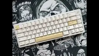 Leaf 65 | Aluminum | Cherry Hyperglide Black | Geekark
