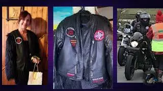 Making a leather biker cut