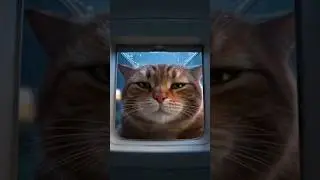 Kitty Forgot the Keys Again 😸 #cat #funny #catshorts #catlovers #catfunnyvideo