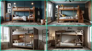 Modern Bunk Bed Design Ideas 2025 Space Saving Beds for Kids Teens and Small Rooms