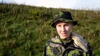 Erhvervspraktikanter på Flyvestation Karup