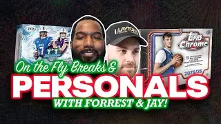 PERSONALS & ON THE FLY BREAKS! CHROME NBA & MLB BOUNTIES!