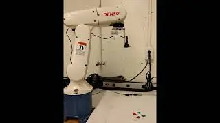 Image Based Visual Servoing (IBVS) on a 6 DOF DENSO robot