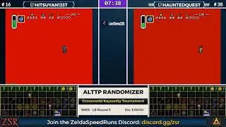 ALttPR Crossworld Keysanity Tournament: LB Round 5 - Hitsuyan1337 vs. HauntedQuest