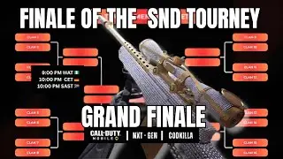 [LIVE] GRAND FINALS | CODM Sniper S&D Tournament 🏆 | ₦10,000 Championship | Final Showdown!