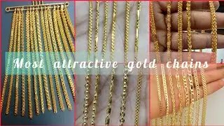 most attractive gold chains designs in collections // gold chains designs for men and women
