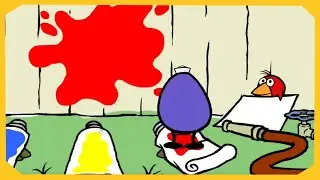 Peep And The Big Wide World: Paint Splat Gameplay (Browser Game)