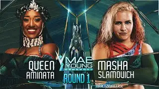 Queen Aminata vs Masha Slamovich - Mae Young Classic Tournament - Round 1