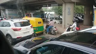 Vinobapuri to ashram chok 🚎🚎🚎🚎 se travel