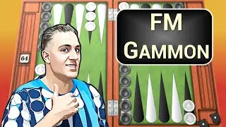 AMAZING FM Gammon Premium Talat BACKGAMMON Board!