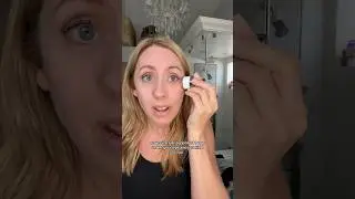 I tried an eye cream with built in eye massager!  💕 #skincare #eyecream #over40beauty