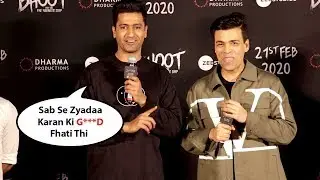 Vicky Kaushal Makes Fun Of Karan Johar In Public @ Bhoot Trailer Launch