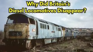 Упадок дизелей: почему исчезли британские тепловозы? #локомотивы #uktrains