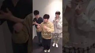 bro said he is not cute.....#soobin #taehyun #kai #txt