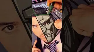 Drawing dr. Doom😀💚