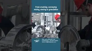 Powder Crushing Mixing Production Line for Food, Pharmaceutical, Chemical, Pet Food Industries