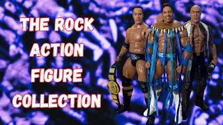 Коллекция фигурок Рока - Витрина фигурок WWE