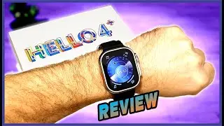 LAN&Ccedil;AMENTO! Hello Watch 4 PLUS Com Novo App e Novas FUN&Ccedil;&Otilde;ES - FICOU TOP!