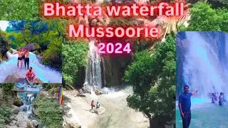 Bhatta waterfall Advanture & entertainment 2024| मसूरी एक टॉप हिल स्टेशन | Delhi to mussoorie trip |