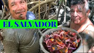 Sacando punches salvadoreños