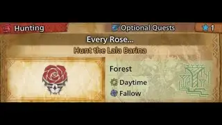 Every Rose...optional quest Monster Hunter Wilds