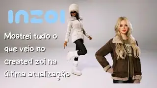 MOSTREI TUDO O QUE VEIO NO CREATED ZOI NA &Uacute;LTIMA ATUALIZA&Ccedil;&Atilde;O DE DEZEMBRO DO INZOI