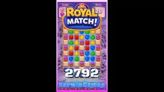 Royal Match Level 2792 - No Boosters Gameplay