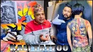 Kali Tattoo | Kali back piece | Dilli Ram Khanal | Tattooist Ujs | Tattoo Nepal |