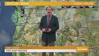 Weather forecast for Friday, February 14