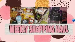 Weekly Shopping Haul | Aldi | Sainsburys | Tesco